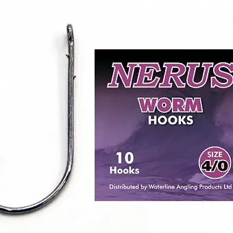 Nerus Worm Hooks size 1