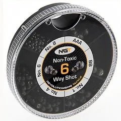 NGT Non Toxic Split Shot - 6 Way
