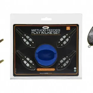 NGT Method Feeder Set - 4 Inline Feeders and Mould