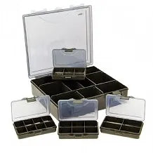 NGT Tackle Box System 4+1 Black