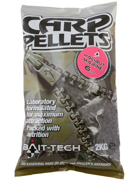 Bait-Tech Halibut And Fishmeal Carp Feed Pellets