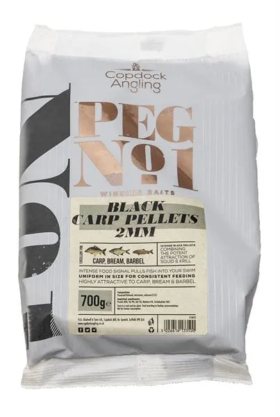 Peg No 1 Black Carp Pellets