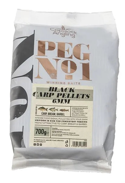 Peg No 1 Black Carp Pellets