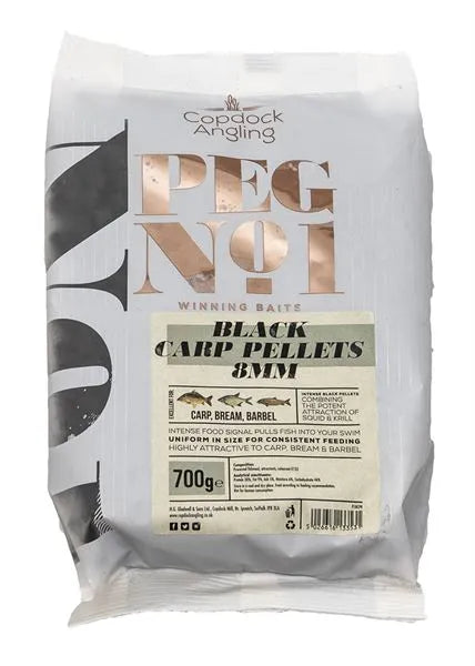 Peg No 1 Black Carp Pellets