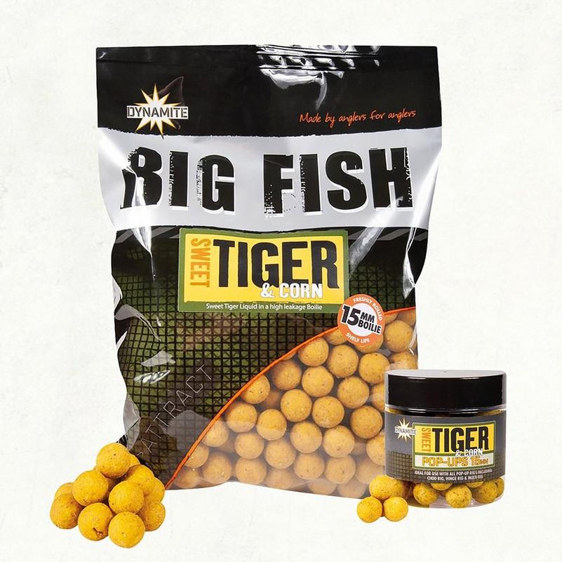 Dynamite Tiger nut and Corn Boilies (15mm)