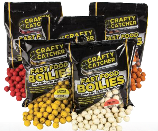 Crafty Catcher Fast Food Boilies 250g 15mm