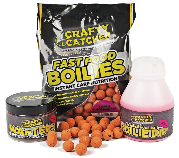 Crafty Catcher Fast Food Boilies 500g 15mm