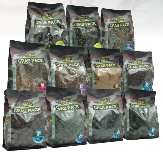 Crafty Catcher PARTICLES & DRILLED PELLETS GRAB BAGS