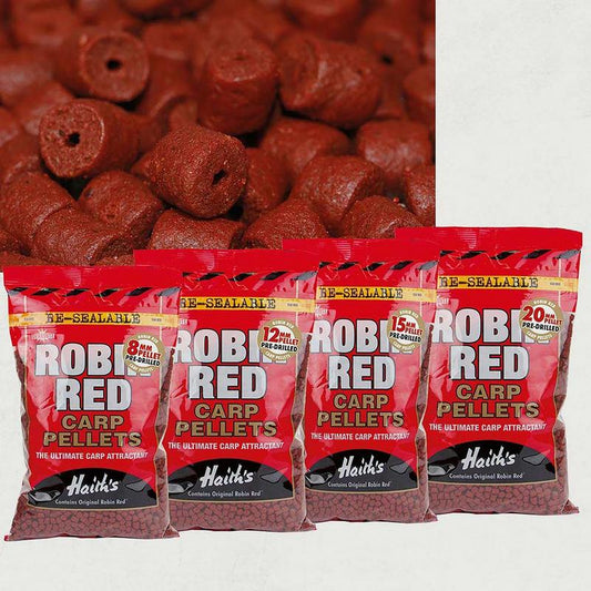 Dynamite Robin Red Drilled Pellet