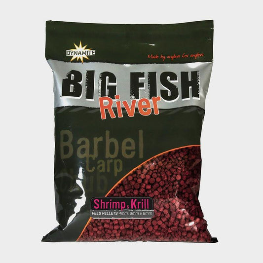 Dynamite Big Fish River Pellets 4 6 8mm Shrimp & Krill